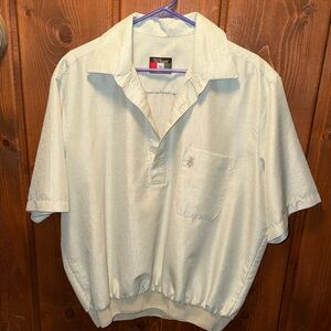 Men's Light Mint Green Short Sleeve Shirt